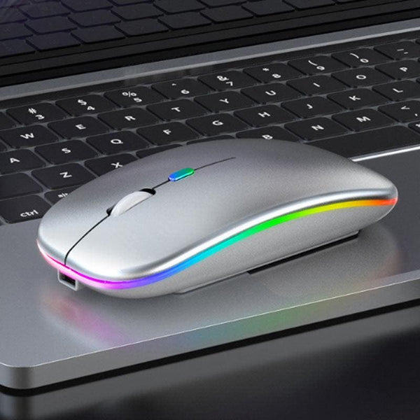Mouse Bluetooth RGB sem Fio - Raven - Zibow