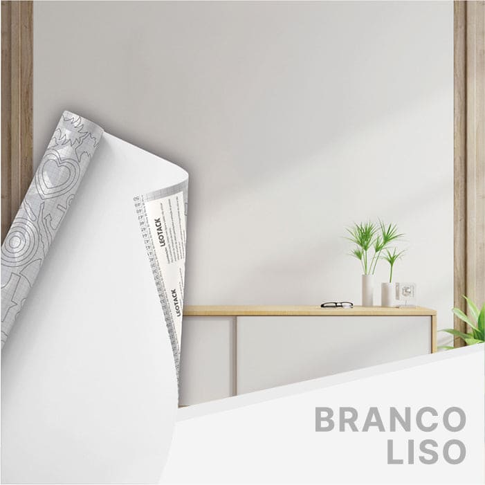 Papel 3D Auto Adesivo Sólido para Parede, Móveis e Piso - Resistente à Água e Durável
