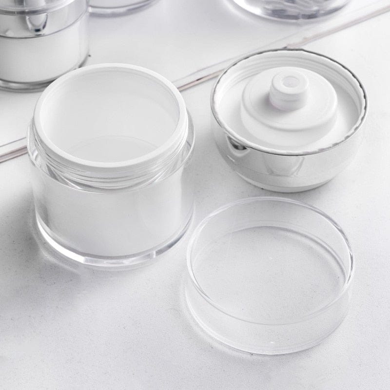 Kit 3 Porta Creme e Hidratante