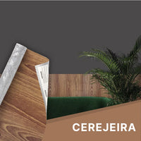 Papel 3D Auto Adesivo Madeira para Parede, Móveis e Piso - Resistente à Água e Durável