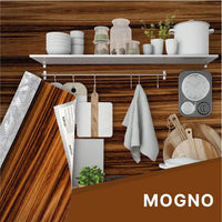 Papel 3D Auto Adesivo Madeira para Parede, Móveis e Piso - Resistente à Água e Durável