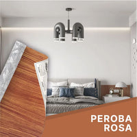 Papel 3D Auto Adesivo Madeira para Parede, Móveis e Piso - Resistente à Água e Durável